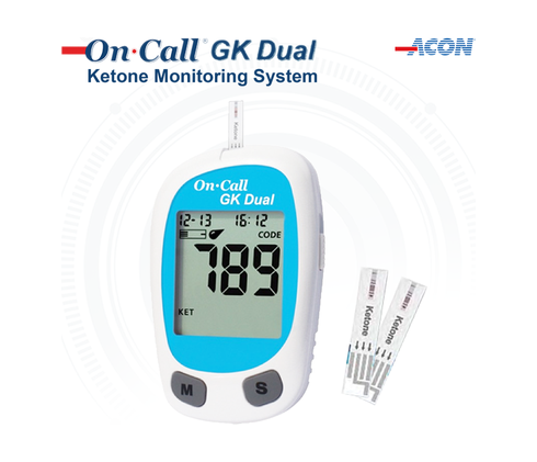 Blood glucose and ketone meter