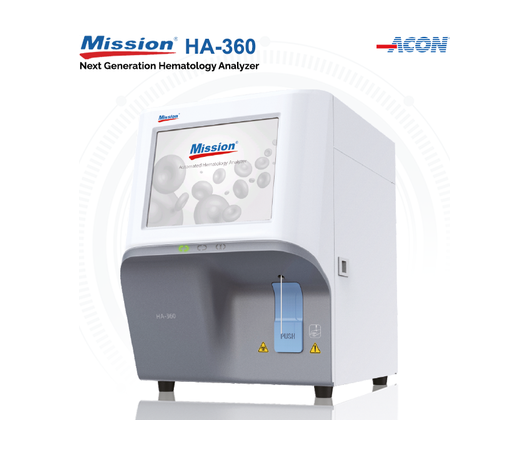 Mission HA-360 hematology analyzer