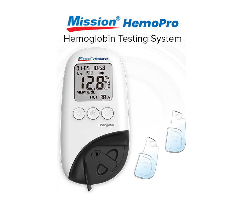 Mission HemoPro hemoglobin testing system